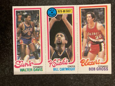 1980 Topps Basketball #9 Bill Cartwright Rookie Knicks All Star 