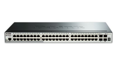 D-Link DGS 1510-52X - Switch - L3 - Smart - 48 x 10/100/1000 + 4 x 10 Gigabit SF