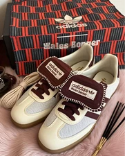 Wales Bonner x adidas Originals Samba "Pony Tonal" - Low-Top Leather Sneakers