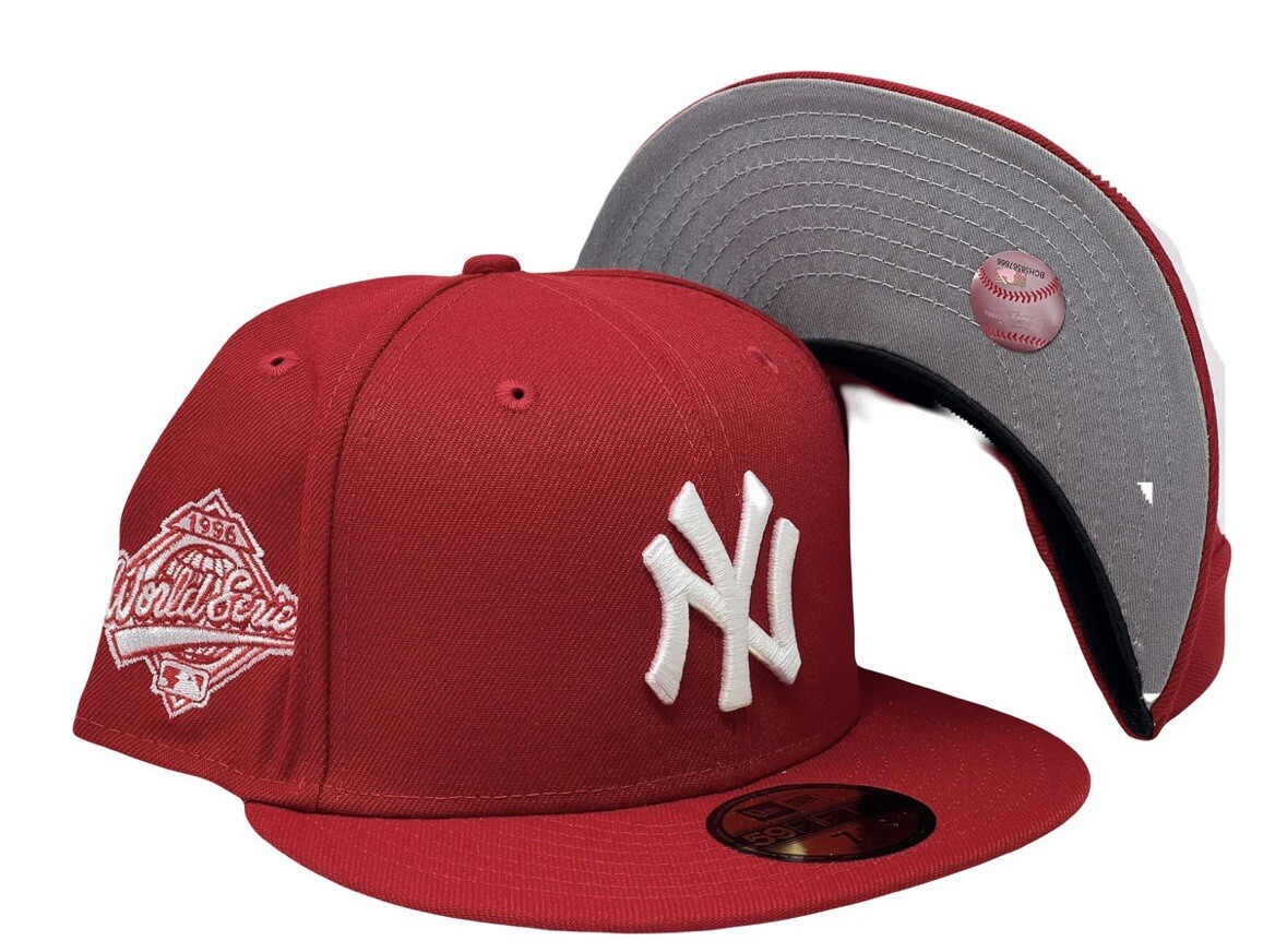 90s USA製 New York Yankees NEW ERA CAP 帽子 Vintage 90s New York Yankees New Era Wool 59Fifty Fitted Hat