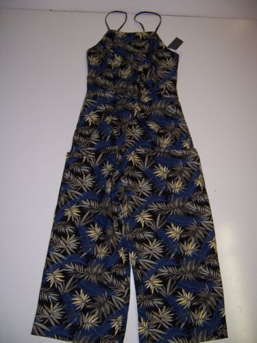 NWT Abercrombie & Fitch women's sz 4 small romper jumpsuit backless pant strappy - Picture 1 of 9