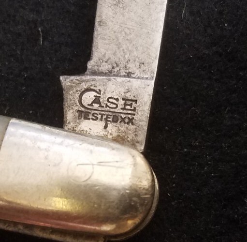 Case XX Tested Equal End Pen Knife, 1920-1940, Mother Of Pearl