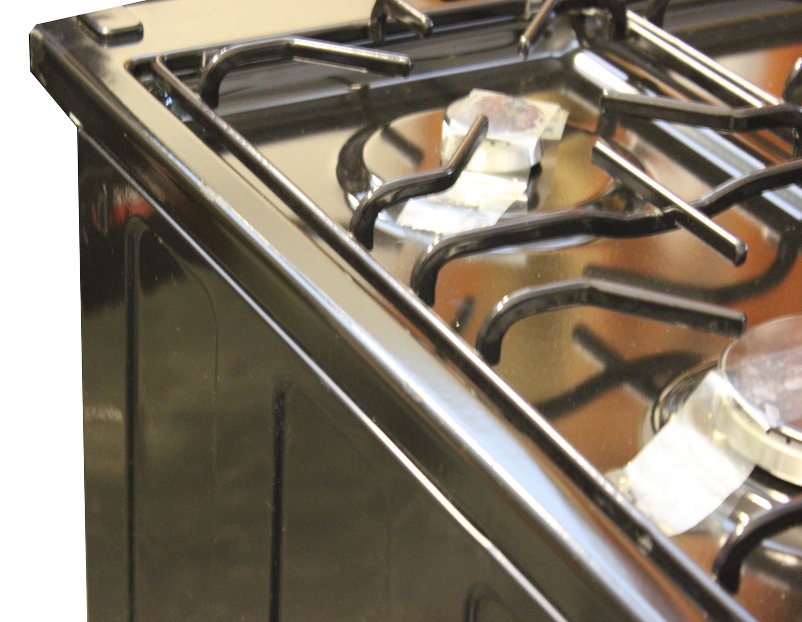 Flavel Milano100cm Dual Fuel Range Cooker MLN10FRK Black 7 Burners