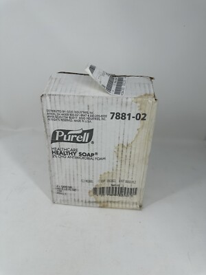 Purell 7881-02 Healthcare Foam Hand Wash Soap 2% CHG Antimicrobial 2-PACK Sealed