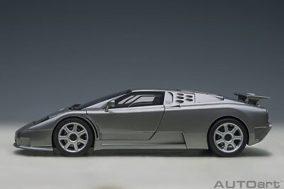 1/18 ブガティEB110 Autoart 1/18 Bugatti EB110 SS Silver Metallic Completed 70916 | eBay