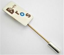 W504) Vintage Bros Bensdorp Chocolate bar confectionery adverting tie pin badge
