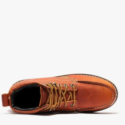 Bonanza BA-612 Herren 6" Schnürschuhe Mokassinnaht Arbeitsstiefel - Bild 11 von 26