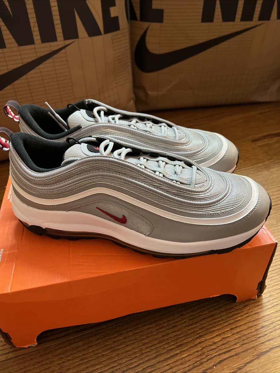 Nike Air Max 97 G Silver Bullet CI7538-001 Men's Size 11.5 Golf