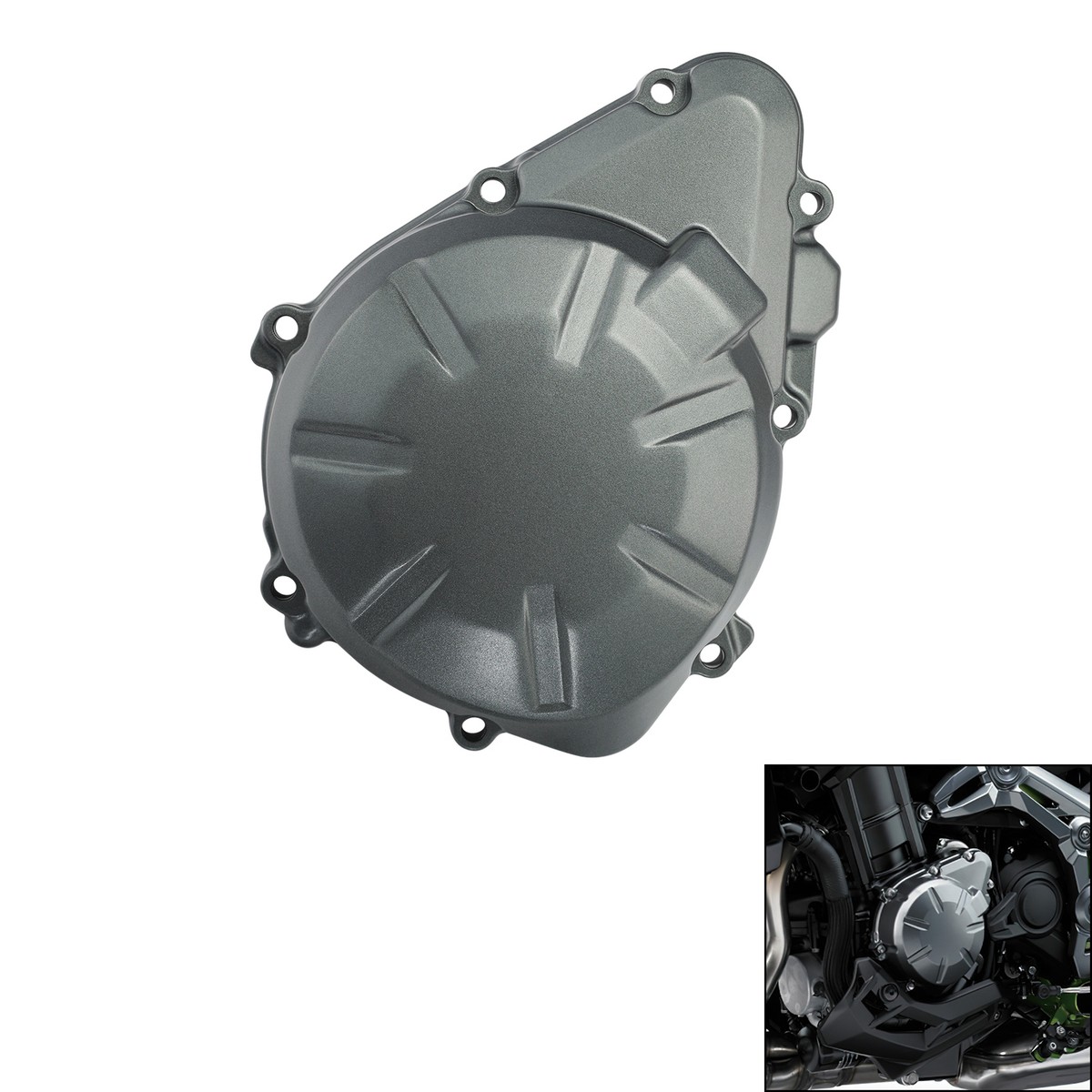 Engine Stator Cover Crankcase Fit For Kawasaki Z900 2017-2026