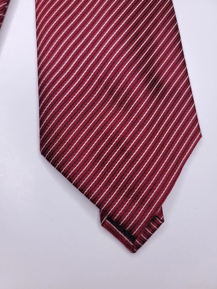 Kenneth Cole мужской официальный галстук 59 «Lx4» W темно-бордовый галстук - Изображение 2 из 4