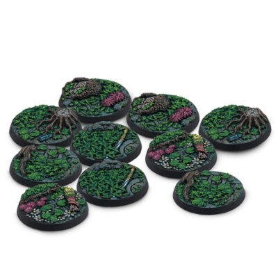 30mm Sÿenann Scenery Bases, Alpha Series - Warcrow - CBWW20004