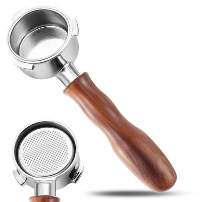 54mm Bottomless Portafilter with Puck Screen 3 Ears Stainless Steel Head