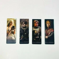 Game of Thrones Magnetic Bookmark Set Daenerys Tyrion Jaime Arya GOT HBO