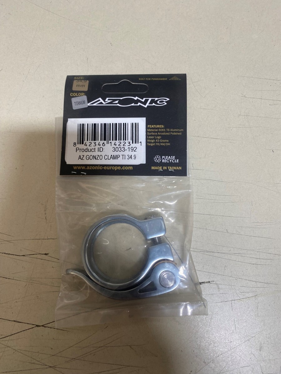AZONIC GONZO CLAMP TI 34.9 (3033-192) | eBay