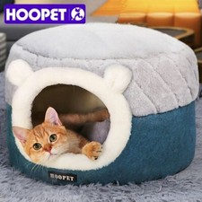 Cozy Cat Dog Bed House Soft and Plush Basket for Winter Warm Sleeping