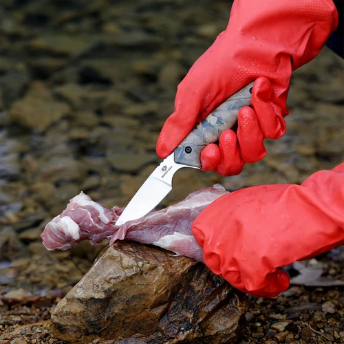 MOSSY OAK 8PC Hunting Field Dressing Kit Portable Butcher Game Processor Set NEW - Picture 7 of 10