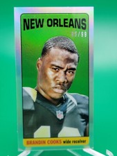 Brandin Cooks 2014 Topps 1965 Chrome Refractor 95/99 RC Rookie Card COWBOYS TB27. rookie card picture