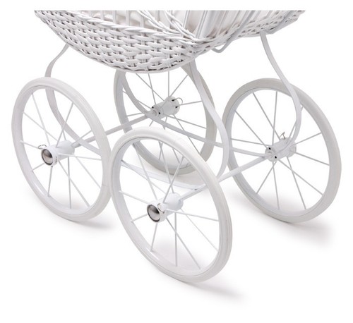 Sale!! WICKER DOLLS PRAMS traditional wicker pram basket wickerwork retro style - Picture 20 of 61