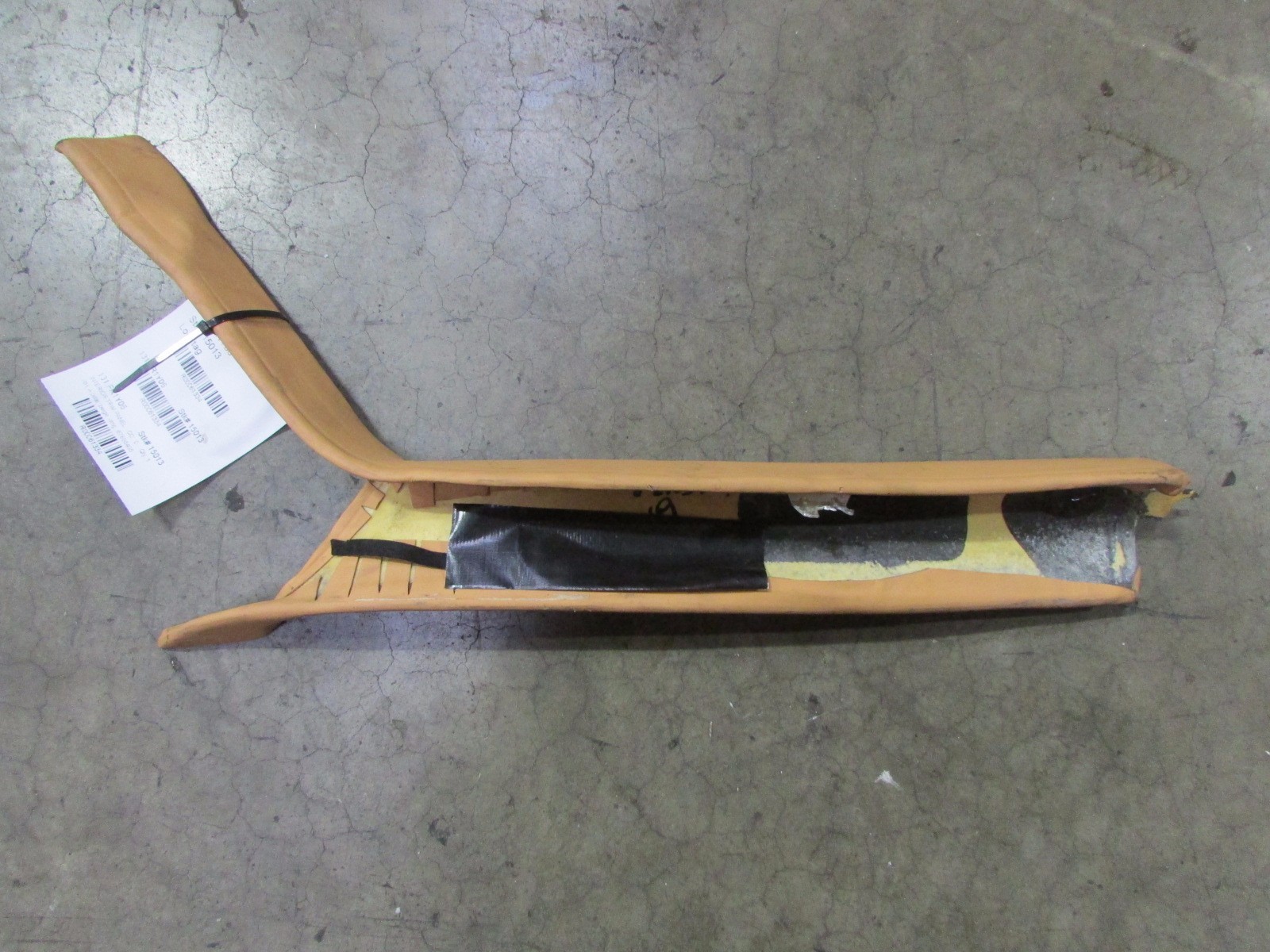 Ferrari 430, RH Right A-Pillar Interior Trim, Beige, Used, P/N 67898405