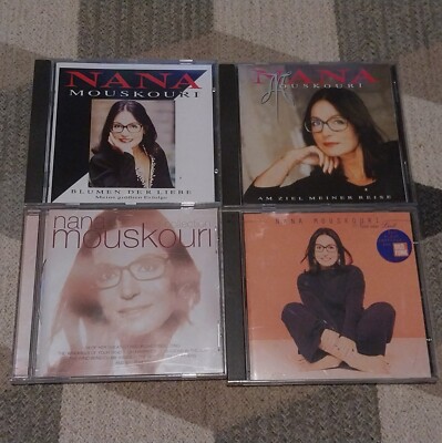 Nana Mouskouri CDs - Am Ziel meiner Reise, The Collection,Nur Ein Lied & Blumen