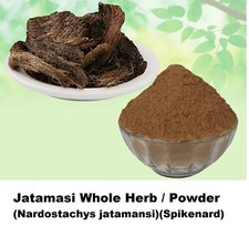 ORGANIC Jatamansi RAW / Powder Nardostachys jatamansi Spikenard Indian Herb