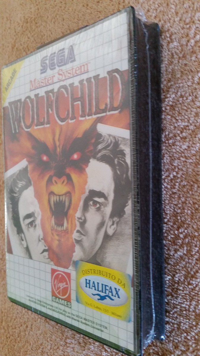 Jeu Wolfchild Master System – Avec Boîte Et Notice, Très Bon état, Version PAL Européenne