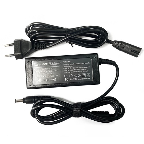 Alimentatore caricabatterie 65 W per Toshiba Satellite T115-S1110 T130-02F L650D-11N - Foto 3 di 5