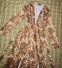 She's a Wild One Satin Nasty Gal Maxi Dress US Women’s Size 4