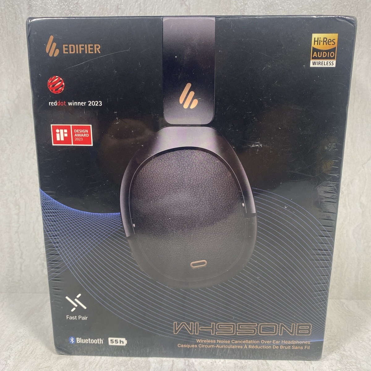 Edifier WH950NB Wireless Headphones - Active Noise Cancelling Headsets Bluetooth Edifier WH950NB Wireless Headphones - Active Noise Cancelling Headsets Bluetooth
