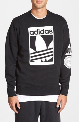 adidas side zip sweatshirt