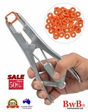 Elastrator Castration Large Plier Rubber Ring Applicator Castrator Docking Rings