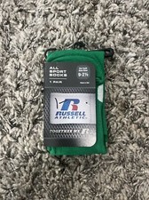 Athletic Youth Size 9 Green 1 Pair Sock Baseball softball