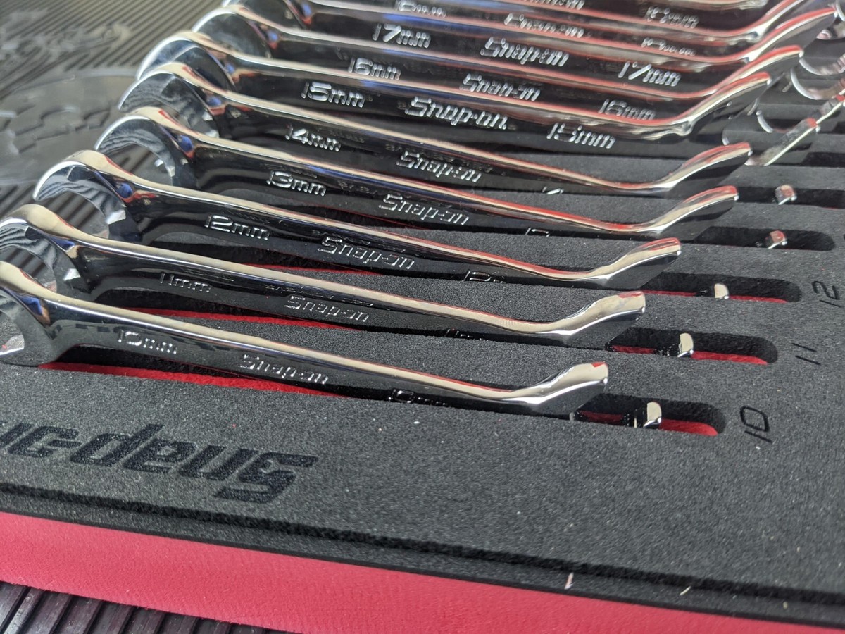 aq471 NEW Snap On SVSM01FBR 14Pc Metric Flank Plus 4 Way aq471 NEW Snap On SVSM01FBR 14Pc Metric Flank Plus 4 Way