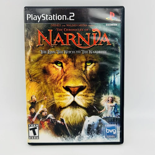 The Chronicles of Narnia Lion Witch Wardrobe (Playstation 2, PS2) CASE & MANUAL*