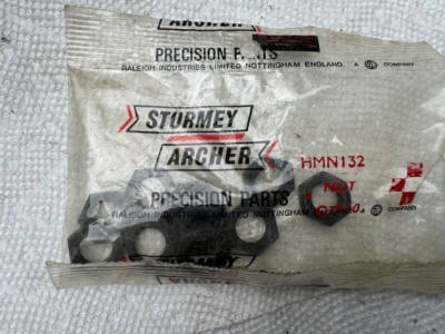 NOS VINTAGE OLD SCHOOL Sturmey Archer 3 SPEED Cone Locknut HMN132