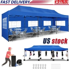 Canopy 10x30ft Heavy Duty Waterproof Gazebo Tent Party Events Outdoor Carport