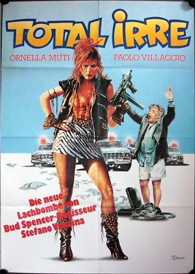 Total Irre Ornella Muti Filmposter A1 Bonnie e Clyde all'italiana Villaggio