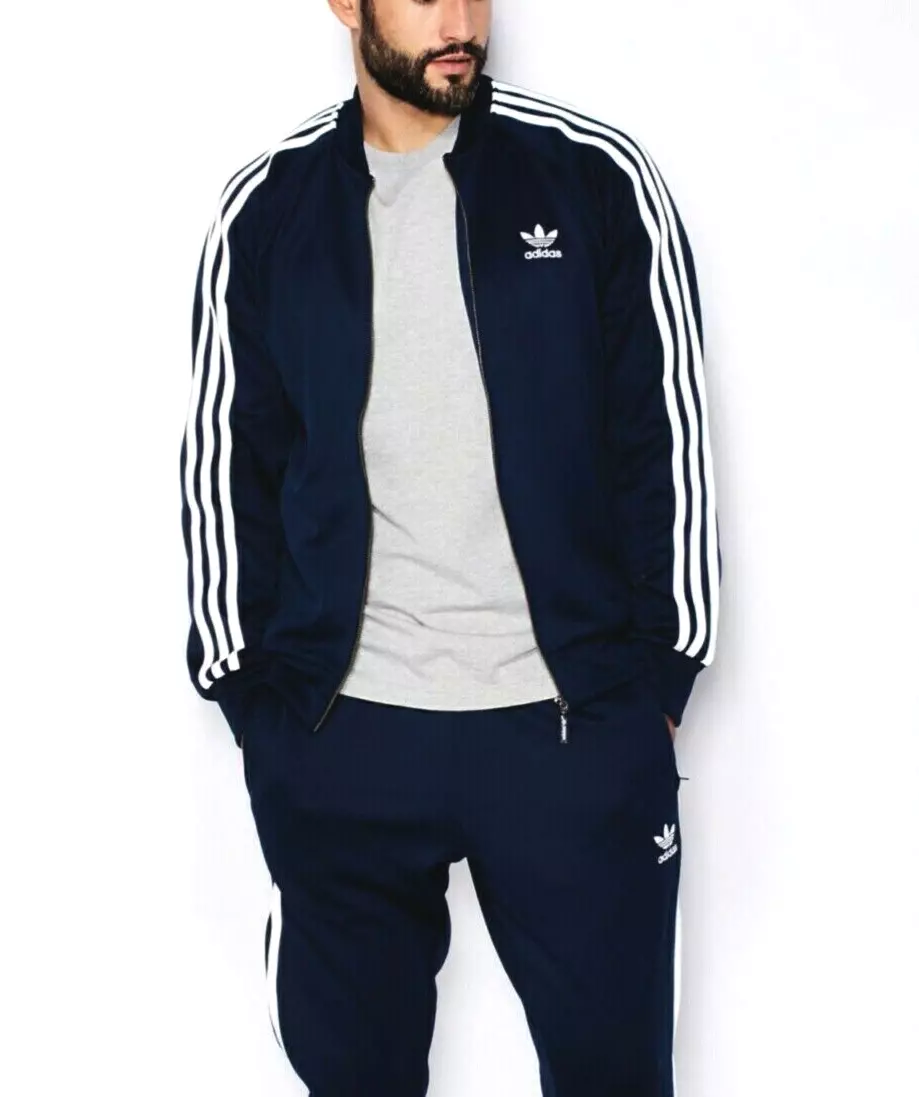 adidas Sportswear ESSENTIALS SINGLE TAPERED PANTS - Tracksuit bottoms -  legend ink/dark blue 