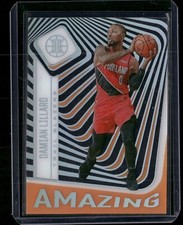 2020-21 Panini Illusions - Amazing Damian Lillard #11 Orange