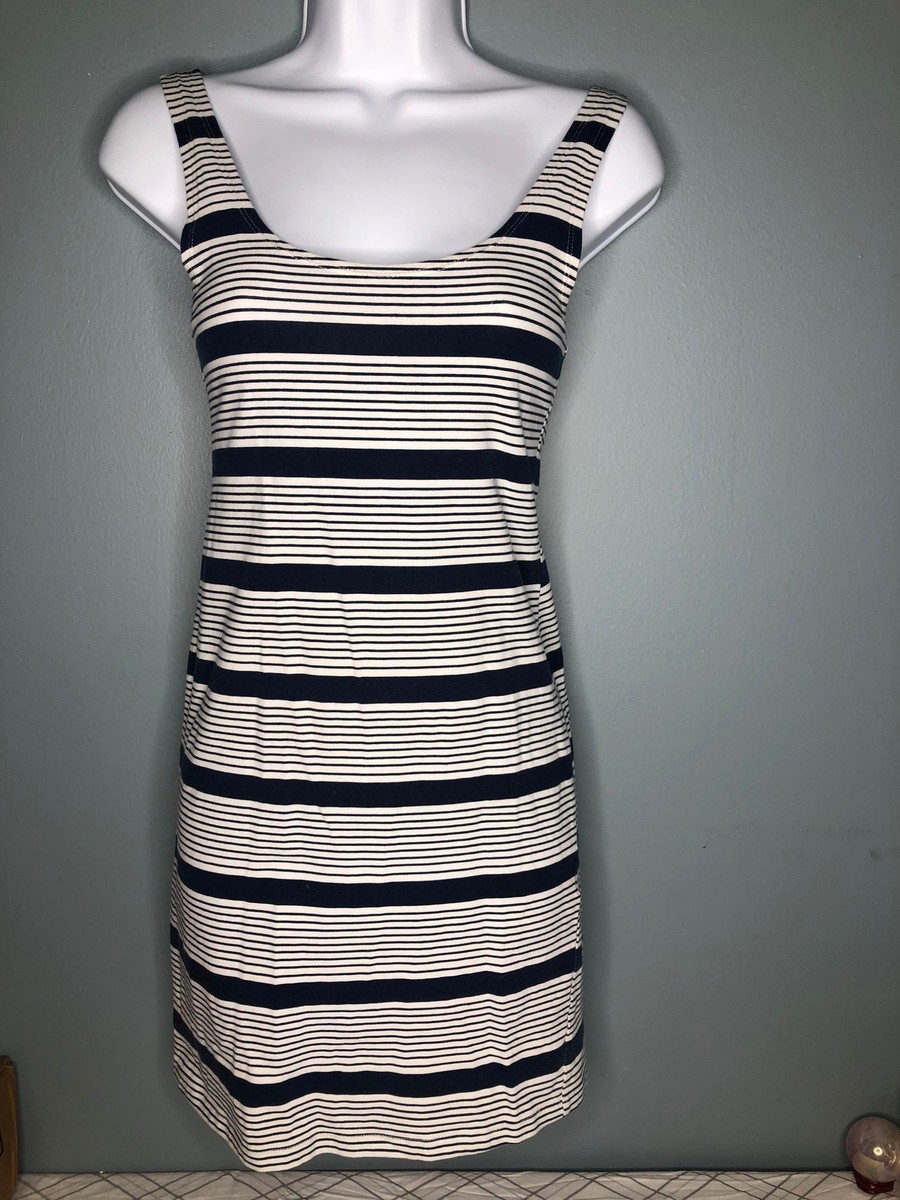 blue white striped dress forever 21 Forever 21 Blue and White Striped Dress