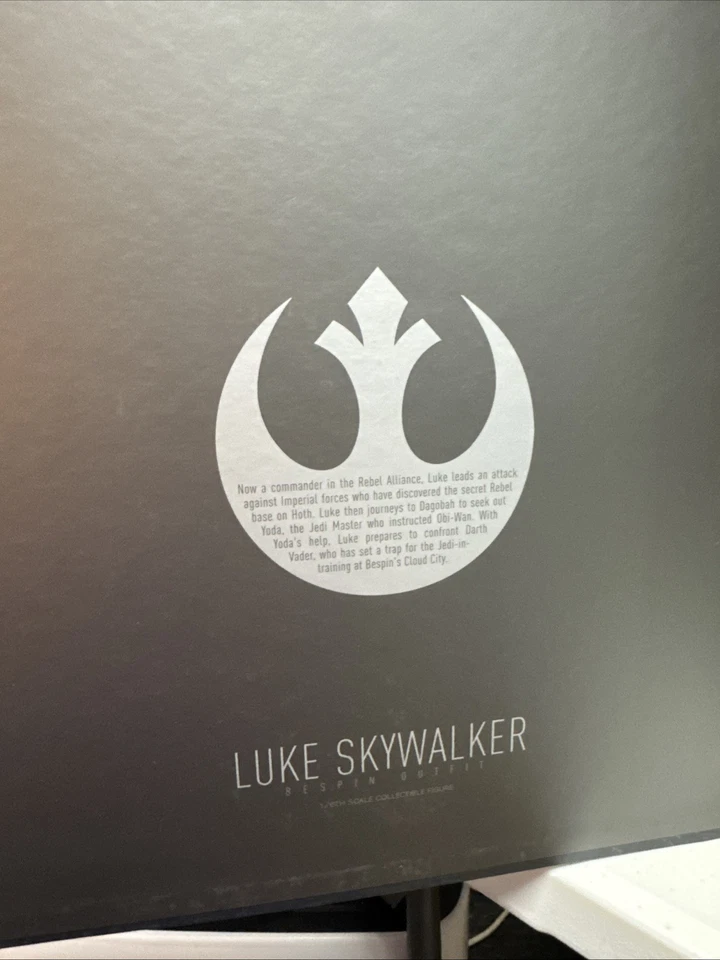 Figura de acción Hot Toys 1/6 Dx07 Star Wars Luke Skywalker juguete nuevo Foto 4 de 4