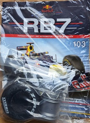 DeAgostini RB7 Ausg. 103 erster Vorderreifen mit Schaumstoffgummieinlag m. Heft