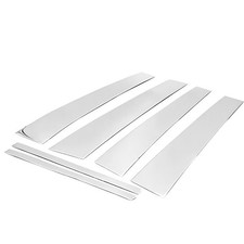 6pcs For 2000-2011 Cadillac Devilledts Stainless Steel Chrome Pillar Post Trim 6pcs For 2000-2011 Cadillac Devilledts Stainless Steel Chrome Pillar Post Trim