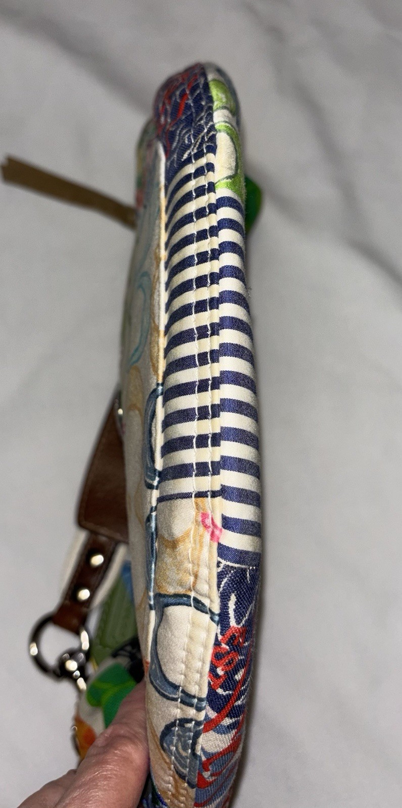 Y2K Coach Hampton Patchwork Multicolor Patchwork … - image 6