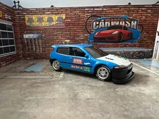 HOT WHEELS 2022 HONDA CIVIC EG CUSTOM L CASE Wheel Swapped Custom