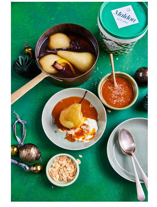 Maldon Salt, Sea Salt Flakes, 20 Oz (570 G), Resealable Tub, Kosher, Natural, Ha