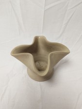 Hillstonia pottery Posy Vase ~ VGC ~ 14CM Diameter