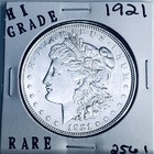 1921 MORGAN SILVER DOLLAR HI GRADE GENUINE U.S. MINT RARE COIN 2561 — photo 1