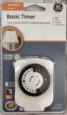 GE Basic Indoor Plug-in Timer