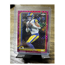 Topps 2024 Topps Chrome Matthew Stafford #169 Los Angeles Rams X-Fractor